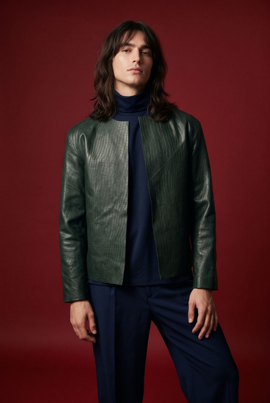 Green Croc Jacket