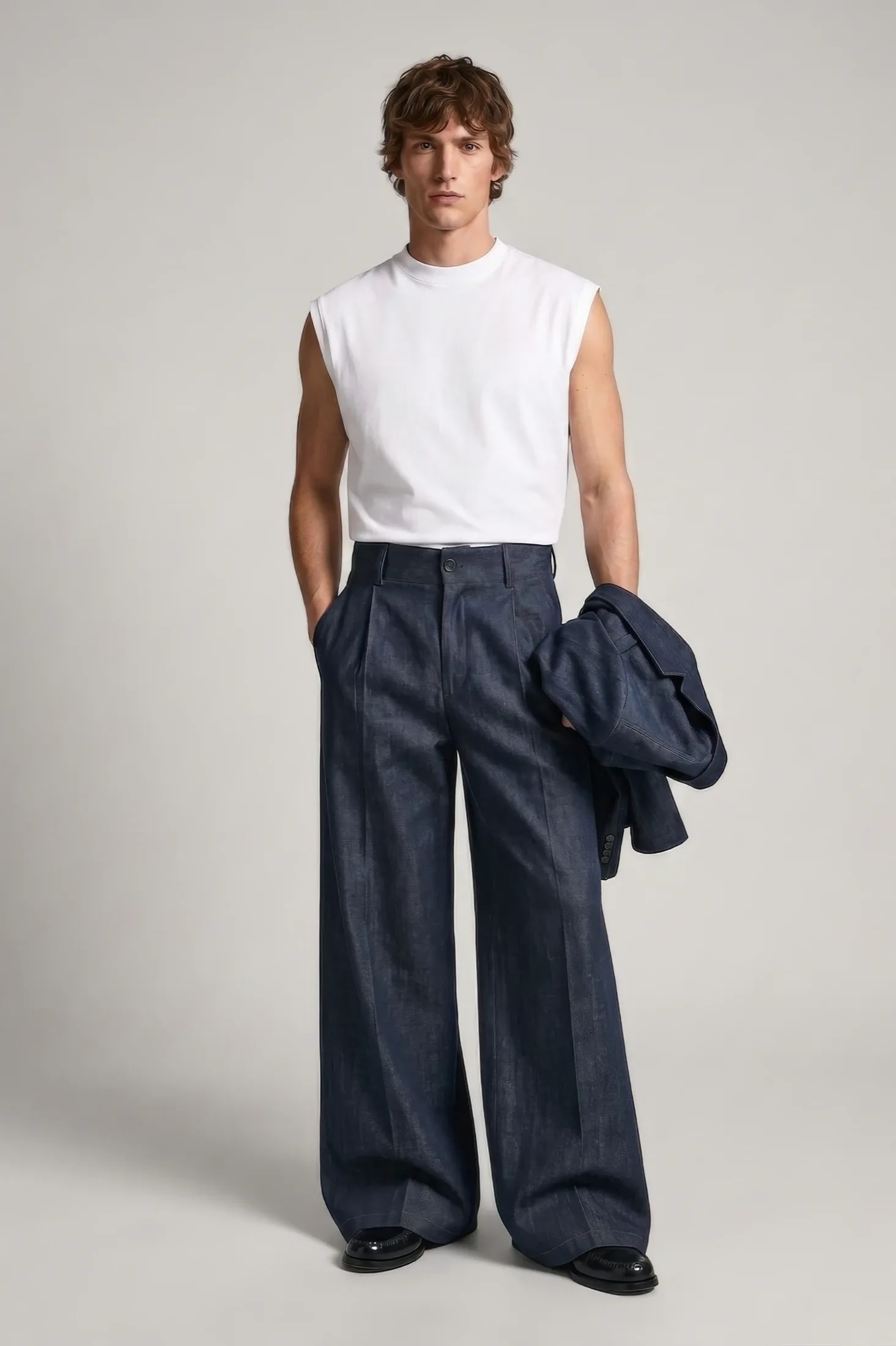 Pantalón Sastrero Molina - Índigo Raw Denim